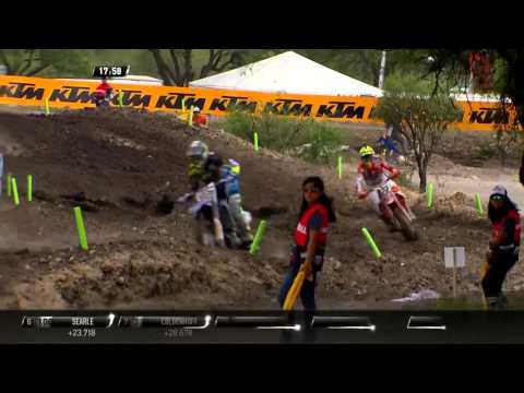 MXGP of Leon MXGP Race 2  Valentin Guillod passes Antonio Cairoli