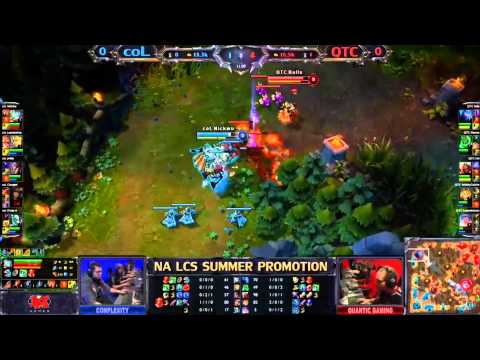 compLexity vs Quantic Gaming Game 1 NA Summer Promotion Matches Finals