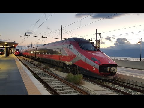 Treno Alta Velocità Frecciarossa ETR600 09 Frecciarossa 8867 Roma Termini-Reggio di C.C.