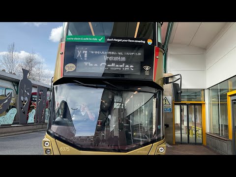 Go north east 6375 On Service Xlines X1 To Washington Galleries