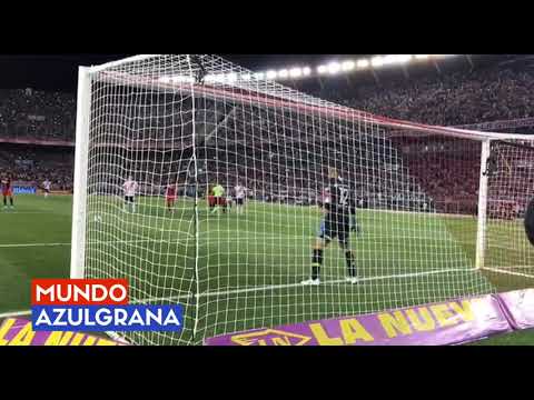 SAN TORRICO ATAJANDOLE EL PENAL A RIVER (8-12-2019)