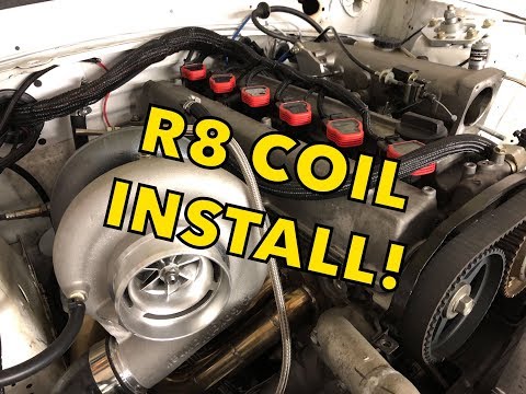 1JZ R8 Coil Install! Plus ID1050X Injectors!