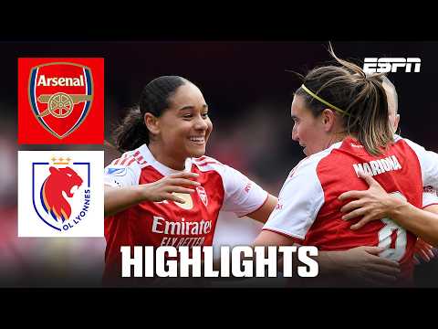 OL Lyonnes HOWLERS hand Arsenal comeback semifinal win | UEFA Women’s Champions League Highlights