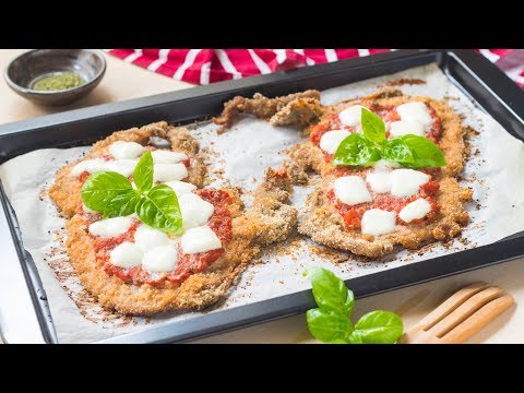 Cotolette Filanti al Forno con Pomodoro e Mozzarella | Ricetta Pizzette di Carne | 55Winston55