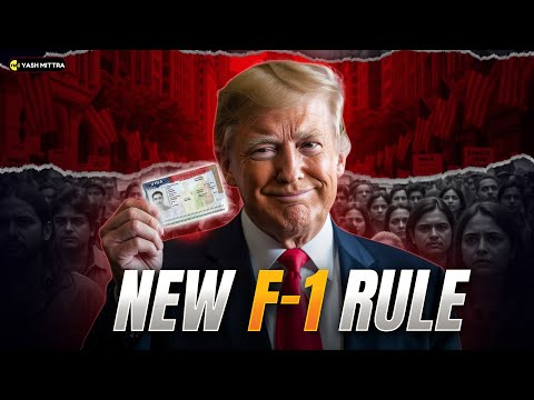 Trump's New Rule Change for US Student Visas (F1, J1, M1)