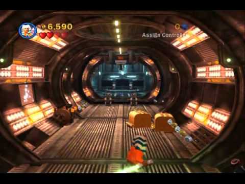 Lego Star Wars 3 Walkthrough - Part 04 - Blue Shadow Virus (Story Mode) 1/2