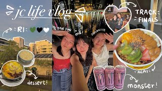 JC diaries ep. 9 🌷 | grinding, energy drinks, track finals, speeches, concert, mala trips!