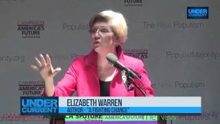 Elizabeth Warren Skeptical of Bank Prosecutions