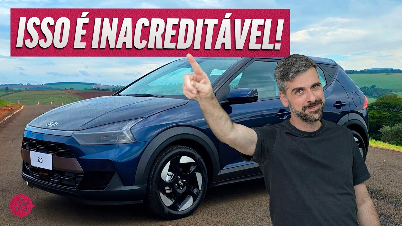 HYUNDAI i20: DESENHO ESTRANHO E ACABAMENTO RUIM, MAS TEM SALVAÇÃO