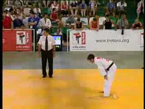 Judo Tre Torri 2009 Oates GBR - RUS Mogushkov -66Kg male