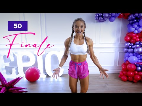 30 Minute CARDIO PARTY HIIT Workout - Bodyweight | EPIC III Finale