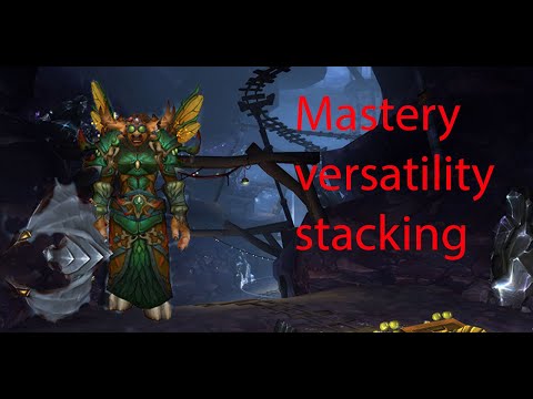Mastery/versatility build - Balance druid pvp 8.2.5
