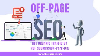 Get Free Organic traffic in your website with PDF submission OFF PAGE SEO Part 4(a) | HBNet Agency