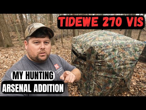 Neue 270-Grad-Durchsicht-Tarnung #tidewe #hunting