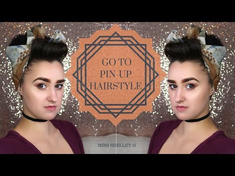 QUICK GO TO PIN-UP HAIRSTYLE!