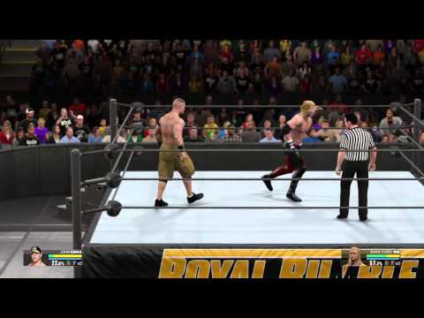 WWE 2K15 jhon cena vs ryan