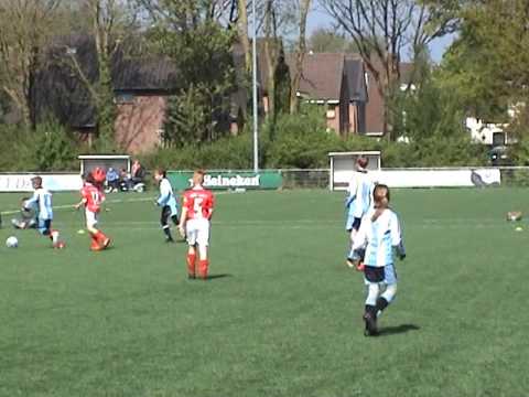 Kampioenswedstrijd DOVO JO11-1 - FC Driebergen JO11-1 tweede helft