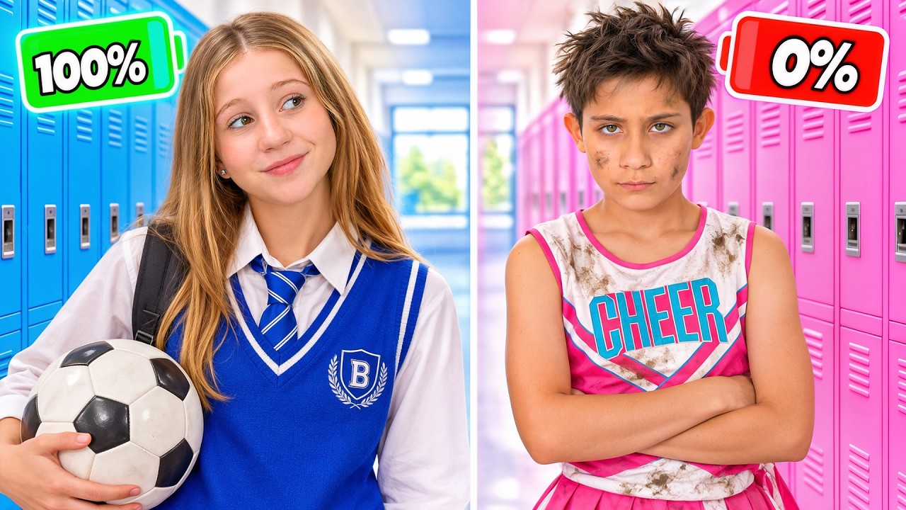 Nastya and her friends switch school lockers for a challenge