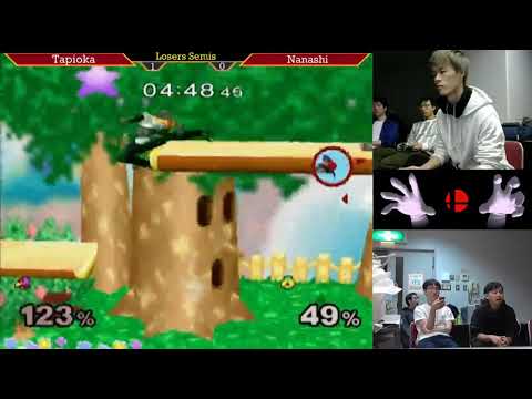 MasterHand 39 LF - Tapioka(Falco) vs. Nanashi(Sheik)