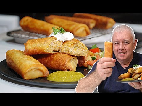 EASY MEXICAN Chicken Flautas – Quick, Crispy & Delicious