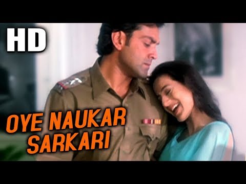 Oye Naukar Sarkari | Udit Narayan, Alka Yagnik | Kranti 2002 Songs | Ameesha Patel, Bobby Deol