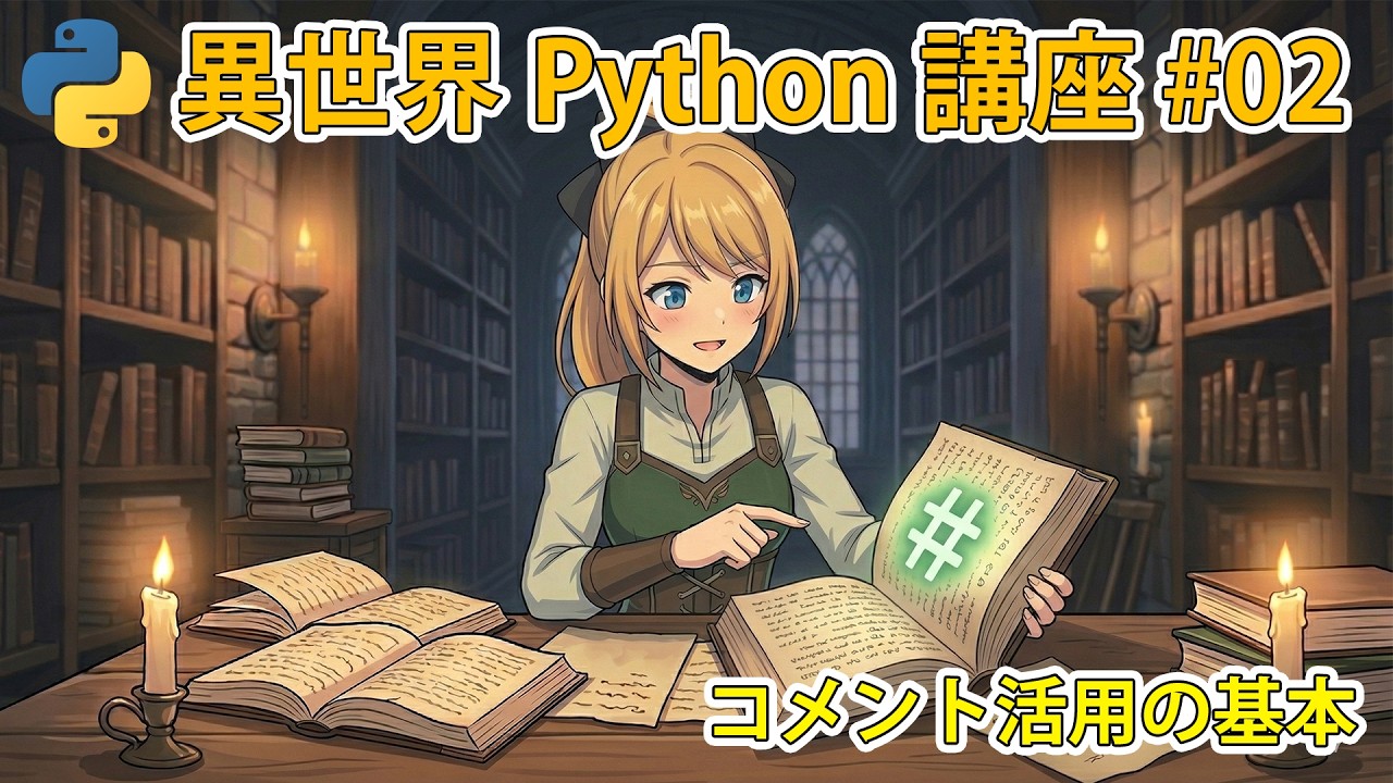異世界Python講座 #02