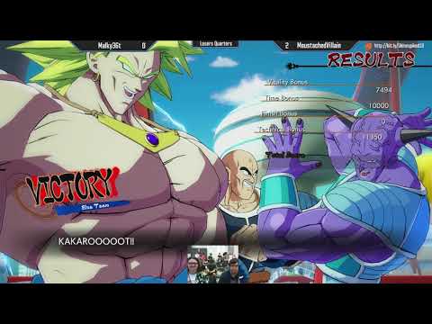 Shinespiked 10 DBZF - Malkty36t vs MoustachedVillain - Loser's Quarters