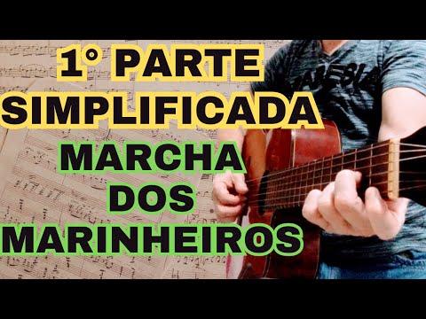 🎸🎶PASSO A PASSO  1° PARTE  da MARCHA DOS MARINHEIROS