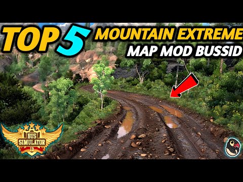 DOWNLOAD! 🔥 Top 5 Mountain Extreme Map Mod For Bus Simulator Indonesia।Bussid Mod Map 4.3.3