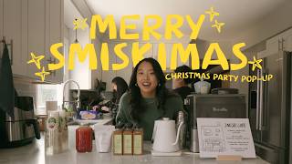 putting it all together: my smiski themed christmas party pop-up