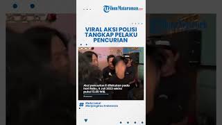 Spontan Nyanyi Lagu Happy Birtday saat Tangkap Pelaku Pencurian, Aksi Polisi di Lubuklinggau Viral