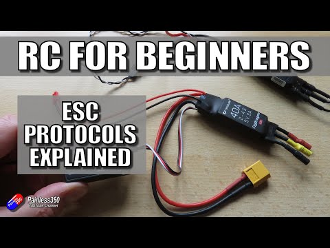 ESC protocols explained for beginners (PWM, OneShot, DSHOT, calibrating!)
