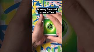 Opening Ascended Heroes at 2AM… #pokemon #ascendedheroes #2am #packopening #yugioh #onepiece #anime