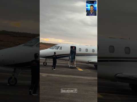 Leonardo chegando em Campo Belo, Minas Gerais sempre muito simpático e de bom humor! 🤝👏❤️