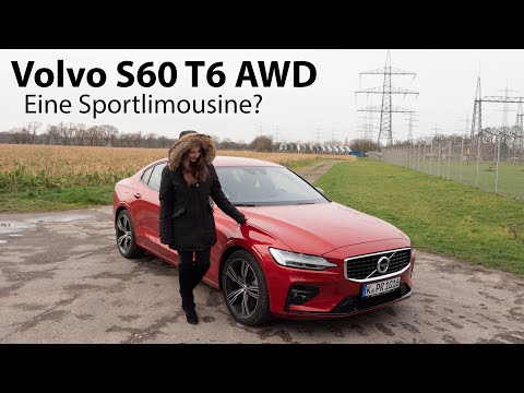 2020 Volvo S60 T6 AWD R-Design Test / Die schwedische Sport-Limousine [4K] - Autophorie