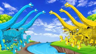 Poor Dinosaur- Blue vs Yellow Dinosaur: What Dinosaurs ACTUALLY Looked Like