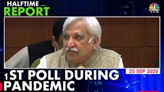 Sunil Arora Announces Poll Dates For Bihar Assembly Elections | Halftime Report | DOWNLOAD THIS VIDEO IN MP3, M4A, WEBM, MP4, 3GP ETC