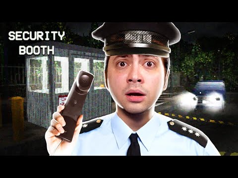 alanzoka jogando Security Booth, jogo de terror