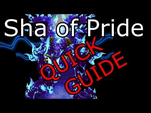QUICK Guide To Sha of Pride 10 Man Normal Fourth Boss Siege of Orgrimmar Raid SoO