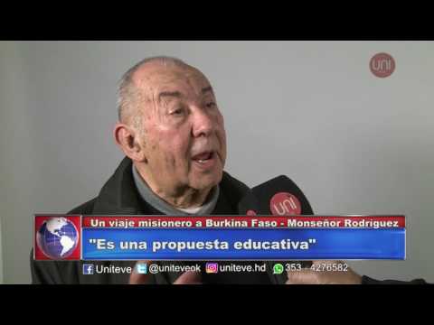 Monseñor Rodríguez viajará a Burkina Faso