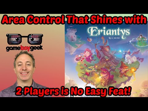 Eriantys Review- Area Control That Shines with 2 Players is No Easy Feat!