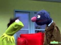 Classic Sesame Street Grover Gives Kermit A Hair Piece