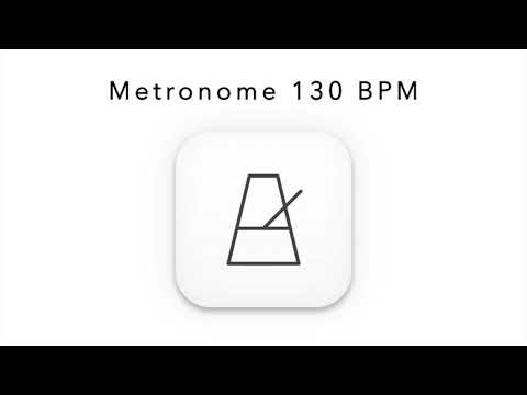 130 BPM 🛎 METRONOME 🎵🎷-MINIMALIST METRONOME