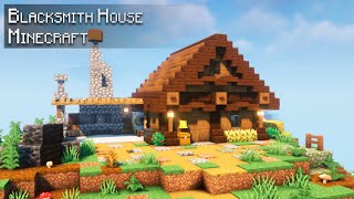 Minecraft: How to build a Blacksmith House | Tutorial
