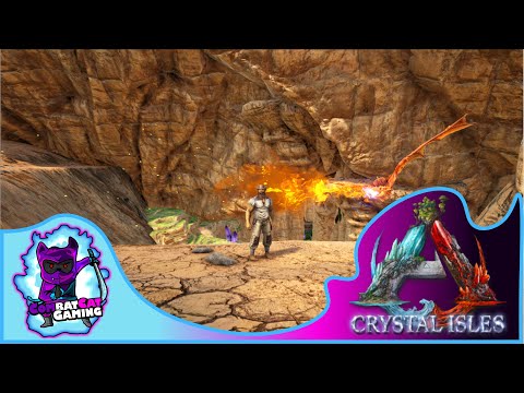 STEALING A BLOOD CRYSTAL WYVERN HEIR EGG! - ARK DLC Crystal Isles [EP4]