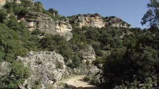preview picture of video 'Barranco de la Hoz (con asentamiento prehistórico).'