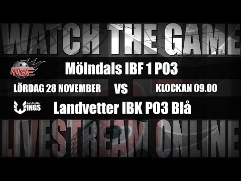 P03: Mölndals IBF 1 P03 - Landvetter IBK P03 Blå