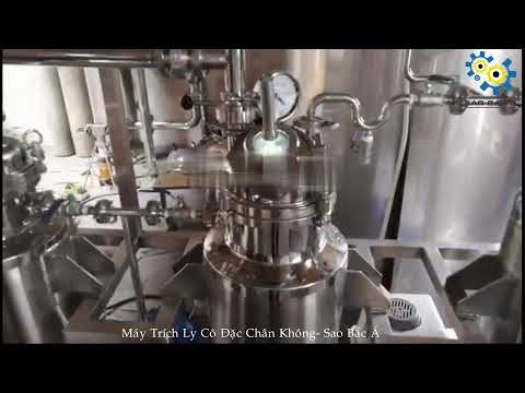 Máy Trích Ly Cô Đặc Chân Không