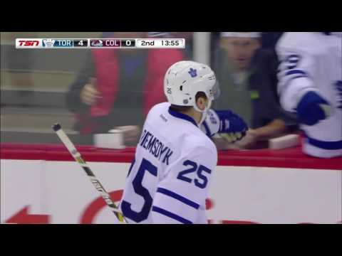James van Riemsdyk 13th Goal of the season! 12/22/2016 (Toronto Maple Leafs vs Colorado Avalanche)