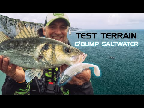 PÊCHE EN MER À ÉTRETAT avec le nouveau GBUMP SWM !